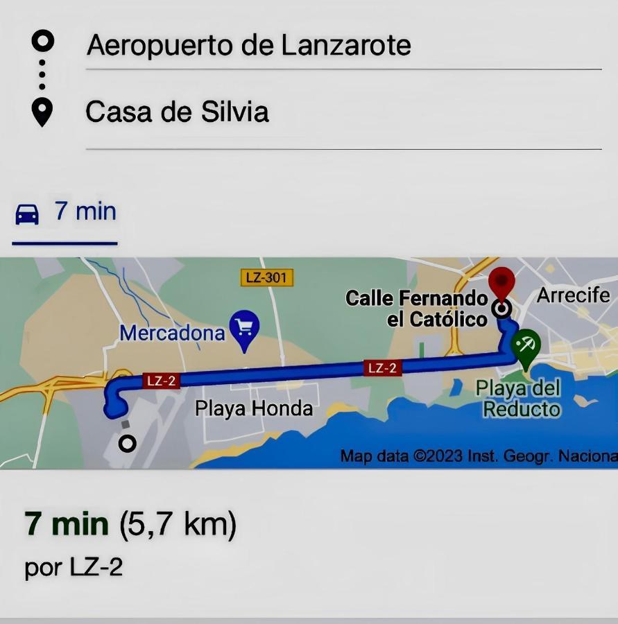 Casa De Silvia Daire Arrecife  Dış mekan fotoğraf